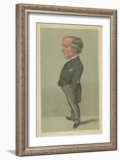 The Right Honourable Herbert Henry Asquith-Sir Leslie Ward-Framed Giclee Print