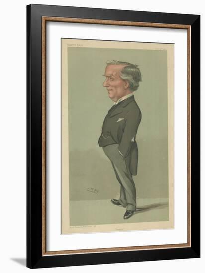 The Right Honourable Herbert Henry Asquith-Sir Leslie Ward-Framed Giclee Print