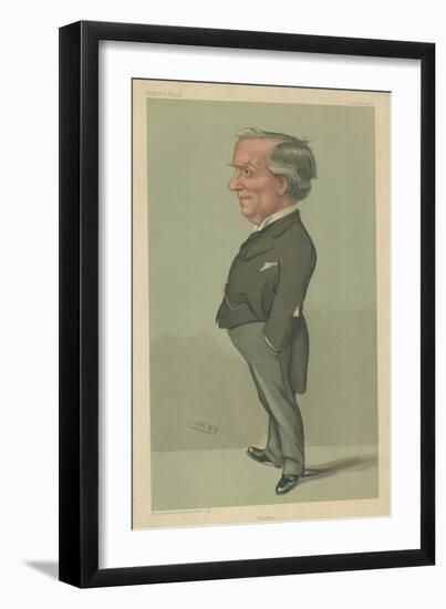 The Right Honourable Herbert Henry Asquith-Sir Leslie Ward-Framed Giclee Print