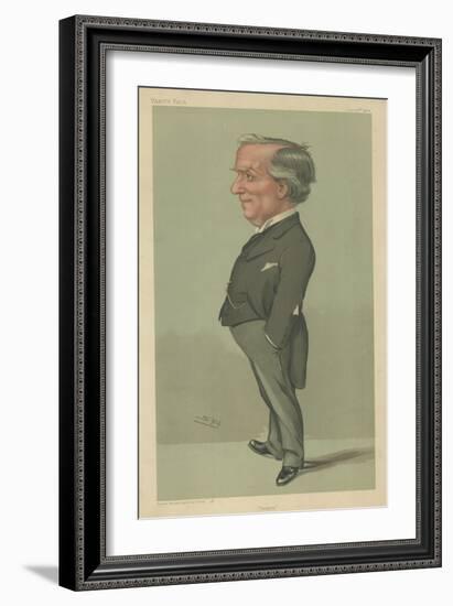 The Right Honourable Herbert Henry Asquith-Sir Leslie Ward-Framed Giclee Print