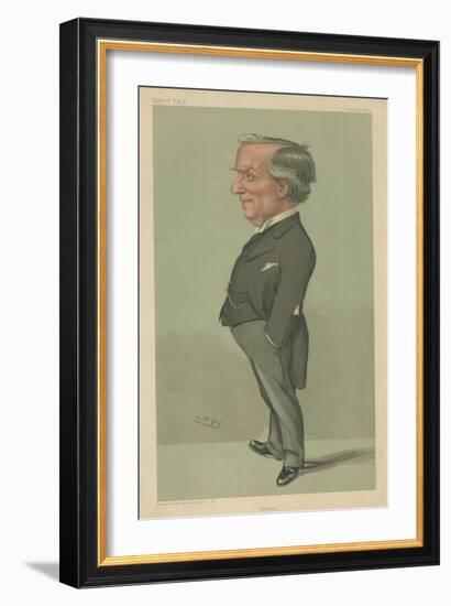 The Right Honourable Herbert Henry Asquith-Sir Leslie Ward-Framed Giclee Print