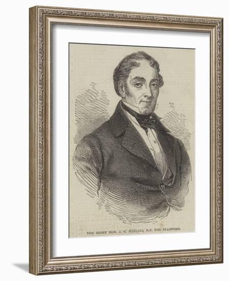 The Right Honourable J C Herries, Mp for Stamford-null-Framed Giclee Print