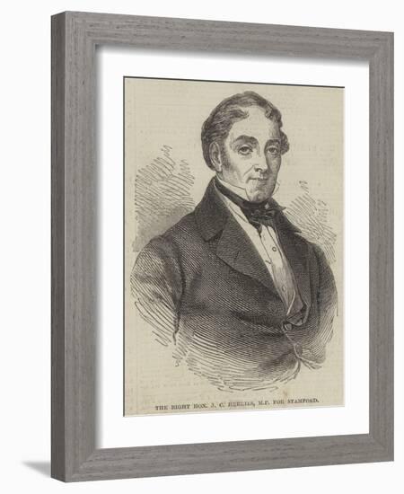 The Right Honourable J C Herries, Mp for Stamford-null-Framed Giclee Print