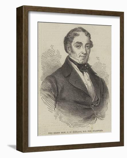 The Right Honourable J C Herries, Mp for Stamford-null-Framed Giclee Print