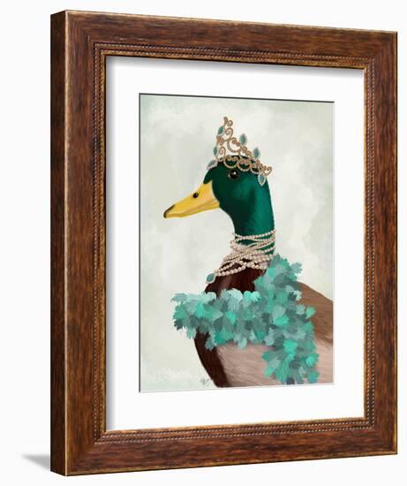 The Right Honourable Lady D-Fab Funky-Framed Art Print