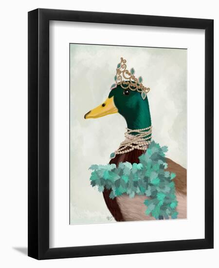 The Right Honourable Lady D-Fab Funky-Framed Art Print