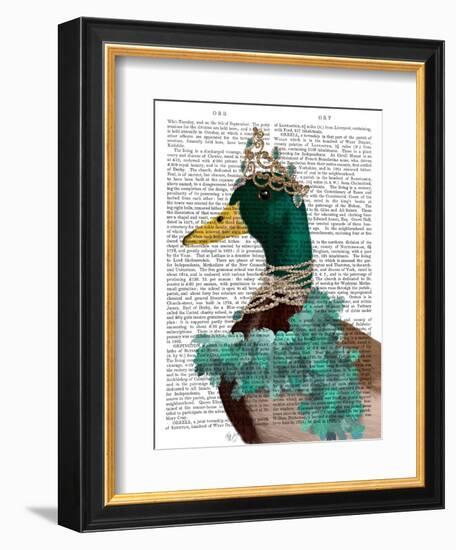 The Right Honourable Lady D-Fab Funky-Framed Art Print