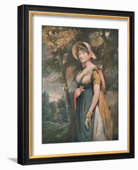 'The Right Honourable Lady Louisa Manners', c1821-John Constable-Framed Giclee Print