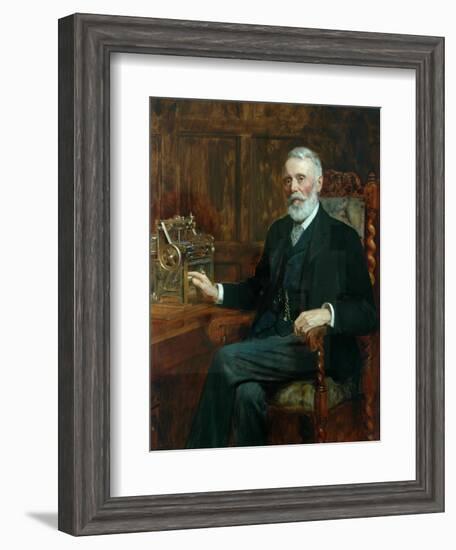 The Right Honourable Samuel Cunliffe Lister (Baron Masham of Swinton), 1901-John Collier-Framed Giclee Print