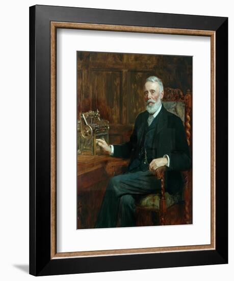 The Right Honourable Samuel Cunliffe Lister (Baron Masham of Swinton), 1901-John Collier-Framed Giclee Print