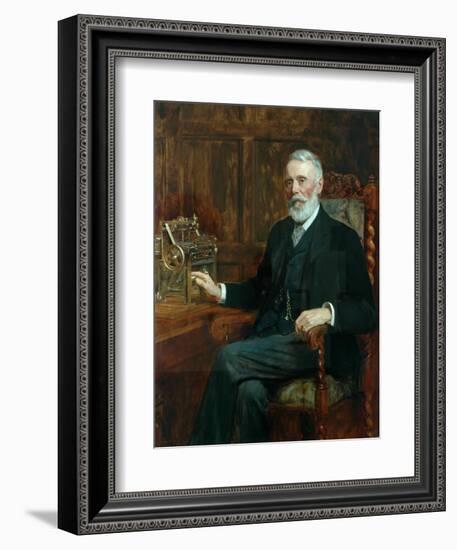 The Right Honourable Samuel Cunliffe Lister (Baron Masham of Swinton), 1901-John Collier-Framed Giclee Print