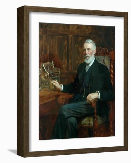 The Right Honourable Samuel Cunliffe Lister (Baron Masham of Swinton), 1901-John Collier-Framed Giclee Print