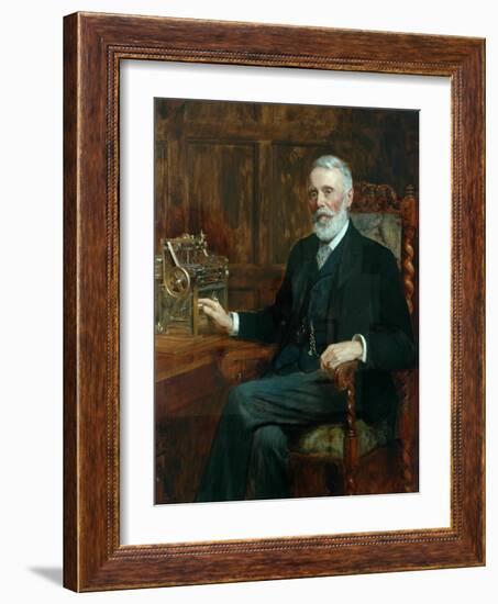 The Right Honourable Samuel Cunliffe Lister (Baron Masham of Swinton), 1901-John Collier-Framed Giclee Print