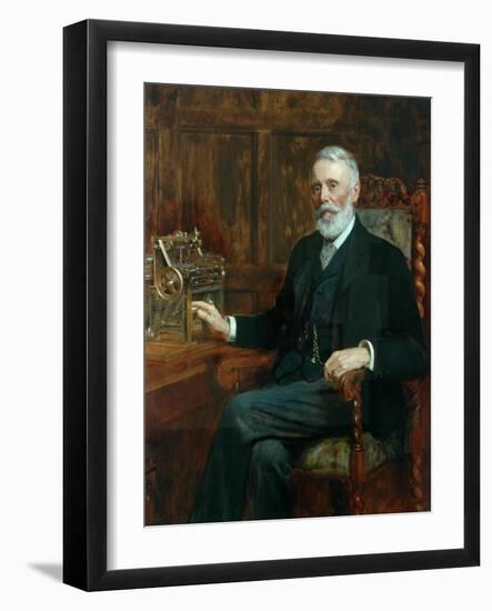 The Right Honourable Samuel Cunliffe Lister (Baron Masham of Swinton), 1901-John Collier-Framed Giclee Print