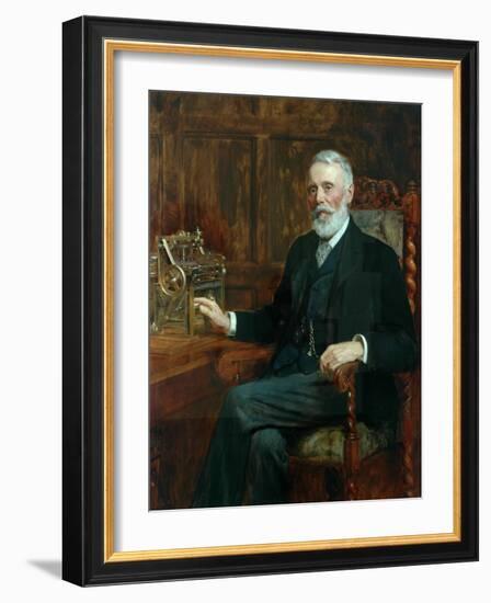 The Right Honourable Samuel Cunliffe Lister (Baron Masham of Swinton), 1901-John Collier-Framed Giclee Print