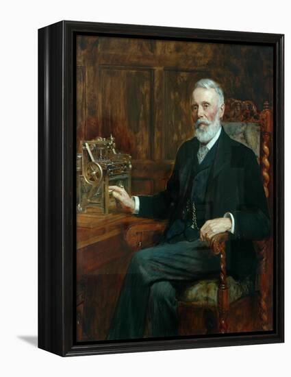 The Right Honourable Samuel Cunliffe Lister (Baron Masham of Swinton), 1901-John Collier-Framed Premier Image Canvas