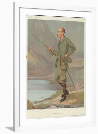 The Right Honourable Sydney Buxton-Sir Leslie Ward-Framed Premium Giclee Print