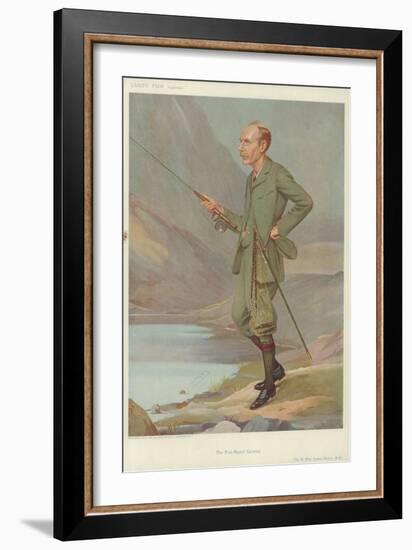 The Right Honourable Sydney Buxton-Sir Leslie Ward-Framed Giclee Print