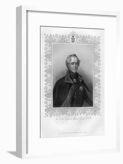The Right Honourable Viscount Gough, 19th Century-J Jackson-Framed Giclee Print