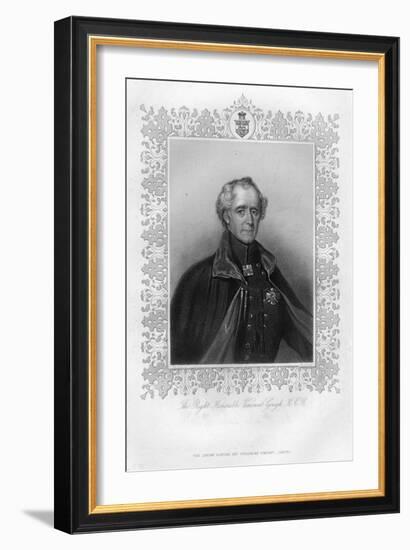 The Right Honourable Viscount Gough, 19th Century-J Jackson-Framed Giclee Print