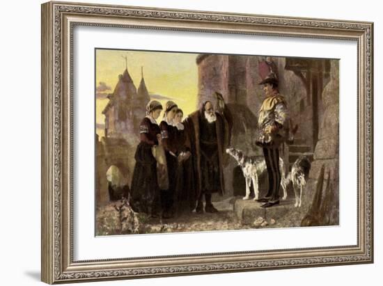 The right of the first night-Vasilij Dmitrievich Polenov-Framed Giclee Print