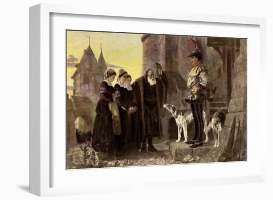 The right of the first night-Vasilij Dmitrievich Polenov-Framed Giclee Print