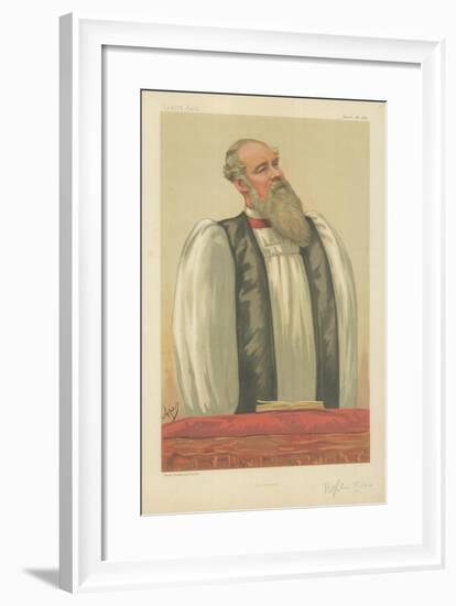 The Right Rev John Charles Ryle, Bishop of Liverpool, Liverpool, 26 March 1881, Vanity Fair Cartoon-Carlo Pellegrini-Framed Giclee Print