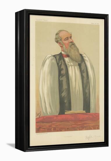 The Right Rev John Charles Ryle, Bishop of Liverpool, Liverpool, 26 March 1881, Vanity Fair Cartoon-Carlo Pellegrini-Framed Premier Image Canvas