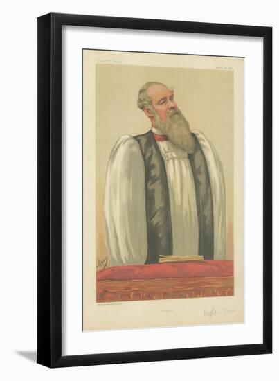 The Right Rev John Charles Ryle, Bishop of Liverpool, Liverpool, 26 March 1881, Vanity Fair Cartoon-Carlo Pellegrini-Framed Giclee Print