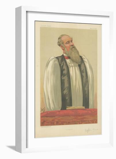 The Right Rev John Charles Ryle, Bishop of Liverpool, Liverpool, 26 March 1881, Vanity Fair Cartoon-Carlo Pellegrini-Framed Giclee Print