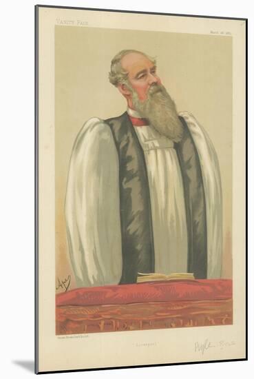 The Right Rev John Charles Ryle, Bishop of Liverpool, Liverpool, 26 March 1881, Vanity Fair Cartoon-Carlo Pellegrini-Mounted Giclee Print