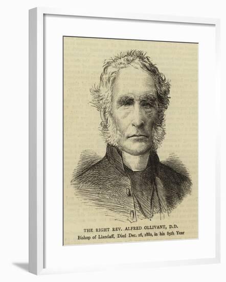 The Right Reverend Alfred Ollivant-null-Framed Giclee Print