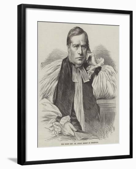 The Right Reverend Dr Atlay, Bishop of Hereford-null-Framed Giclee Print