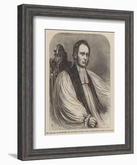 The Right Reverend Dr Bickersteth, the New Bishop of Ripon-null-Framed Giclee Print