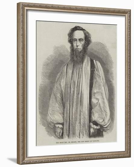 The Right Reverend Dr Bromby, the New Bishop of Tasmania-null-Framed Giclee Print