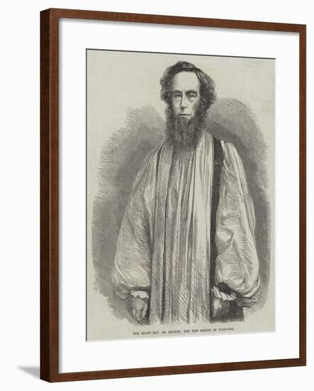 The Right Reverend Dr Bromby, the New Bishop of Tasmania-null-Framed Giclee Print