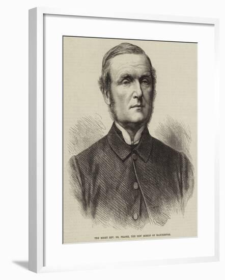 The Right Reverend Dr Fraser, the New Bishop of Manchester-null-Framed Giclee Print