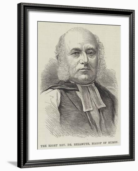 The Right Reverend Dr Hellmuth, Bishop of Huron-null-Framed Giclee Print