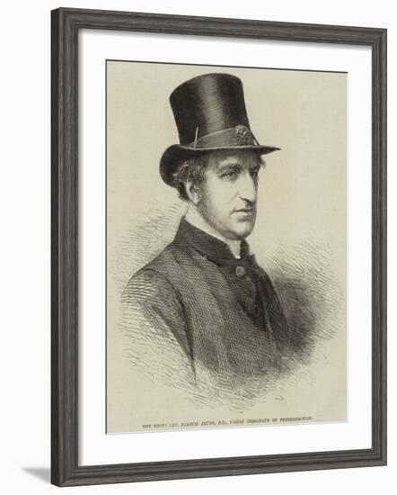 The Right Reverend Francis Jeune, Dd, Bishop Designate of Peterborough-null-Framed Giclee Print