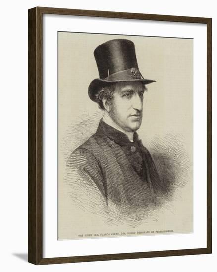 The Right Reverend Francis Jeune, Dd, Bishop Designate of Peterborough-null-Framed Giclee Print