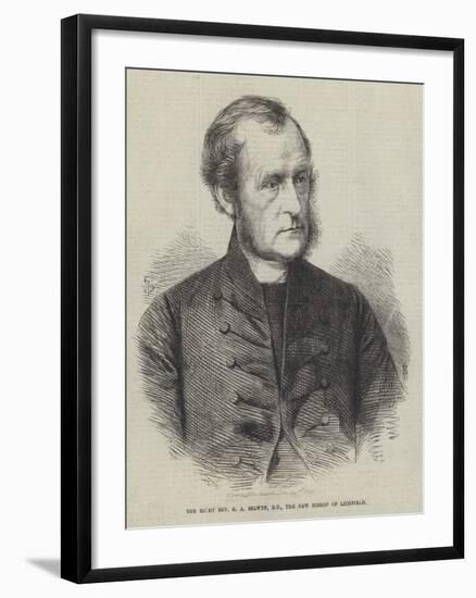 The Right Reverend G a Selwyn, Dd, the New Bishop of Lichfield--Framed Giclee Print