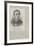 The Right Reverend G H Wilkinson, Dd, the New Bishop of St Andrews-null-Framed Giclee Print
