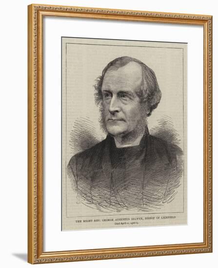 The Right Reverend George Augustus Selwyn, Bishop of Lichfield-null-Framed Giclee Print