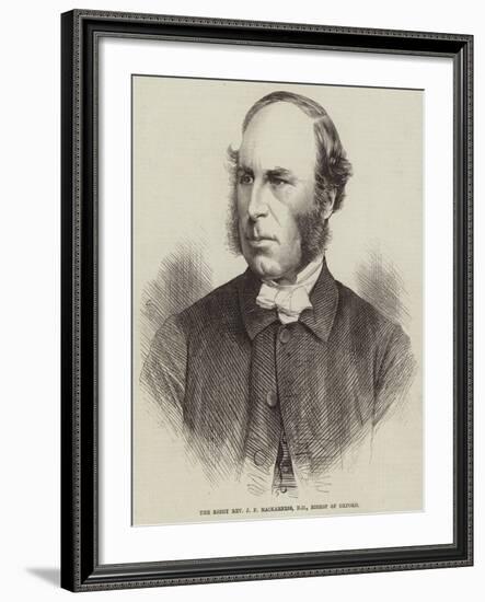 The Right Reverend J F Mackarness, Dd, Bishop of Oxford-null-Framed Giclee Print