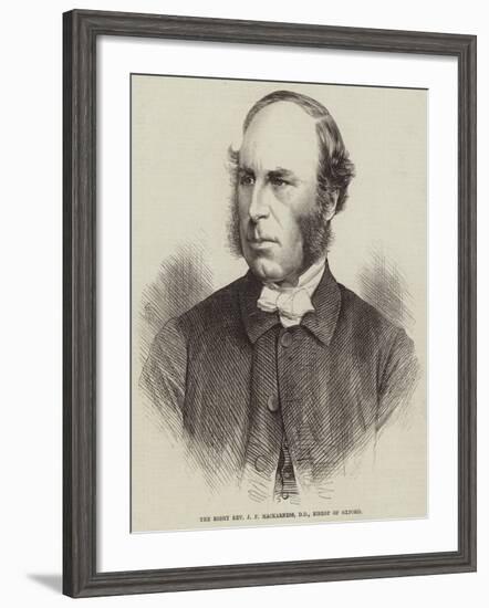 The Right Reverend J F Mackarness, Dd, Bishop of Oxford-null-Framed Giclee Print