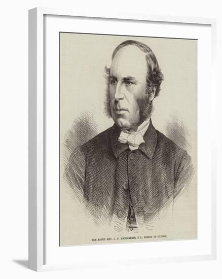 The Right Reverend J F Mackarness, Dd, Bishop of Oxford-null-Framed Giclee Print