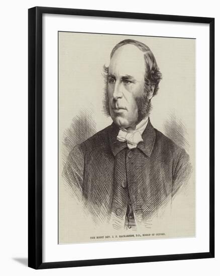 The Right Reverend J F Mackarness, Dd, Bishop of Oxford-null-Framed Giclee Print