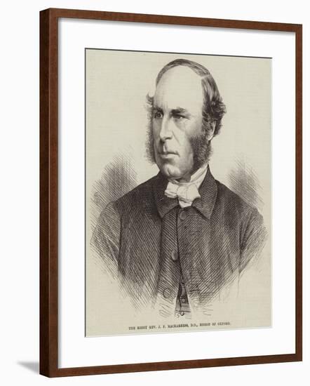 The Right Reverend J F Mackarness, Dd, Bishop of Oxford-null-Framed Giclee Print