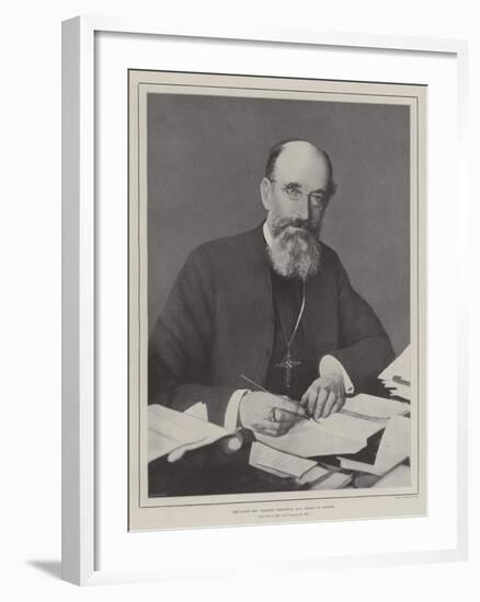 The Right Reverend Mandell Creighton, Dd, Bishop of London-null-Framed Giclee Print