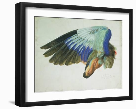 The Right Wing of a Blue Roller-Hans Hoffmann-Framed Giclee Print